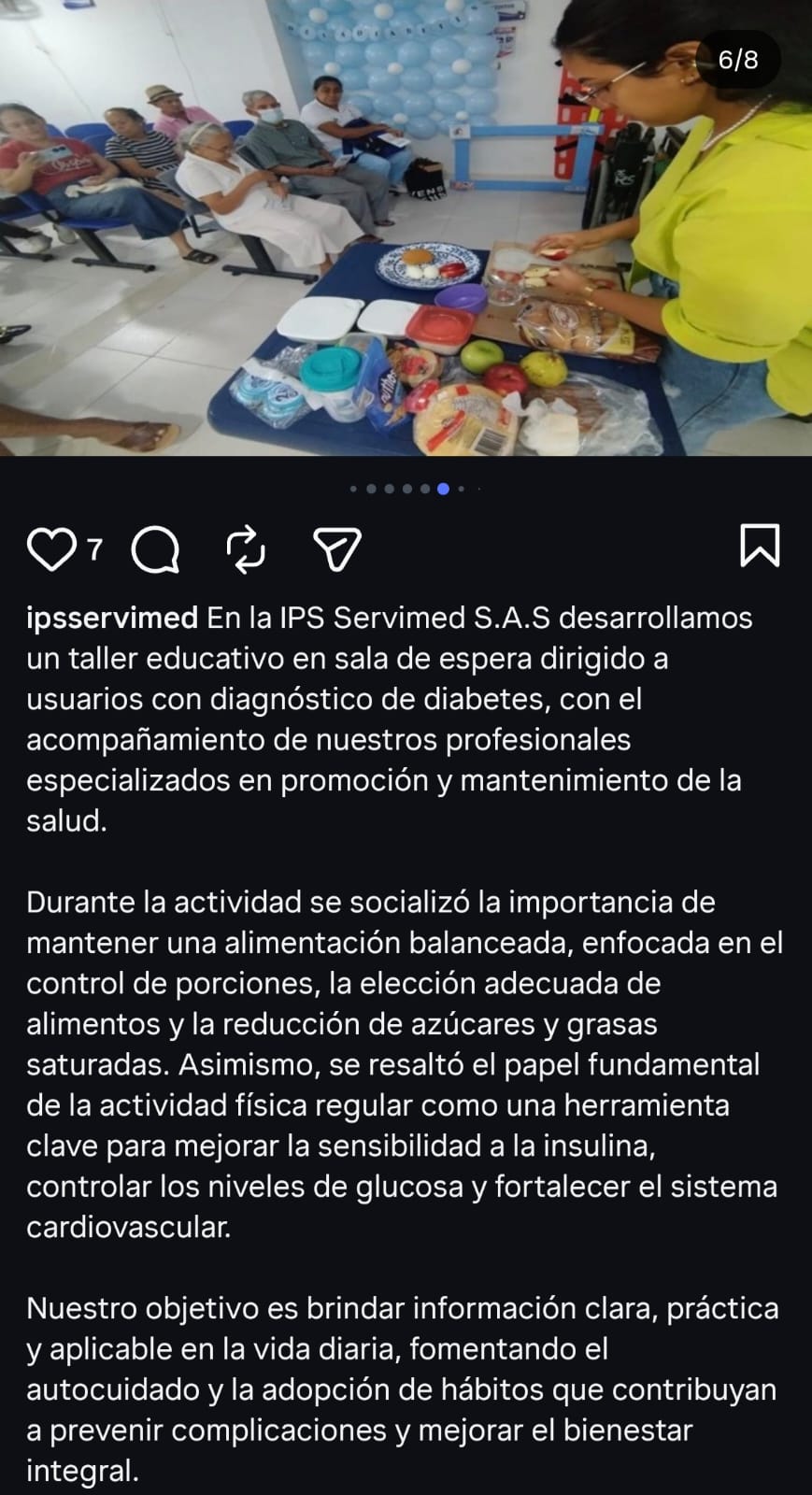 Taller Nutricionista